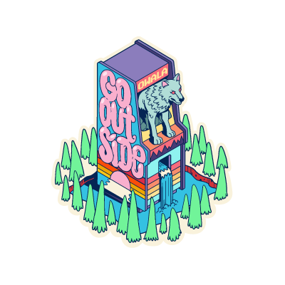 Stickers - Drink Clean and Keep Moving